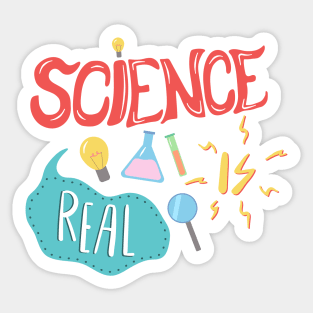 Science is Real Sticker